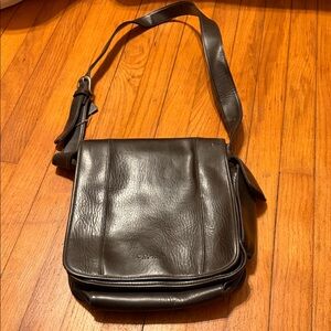 vintage coach leather legacy messenger bag euc